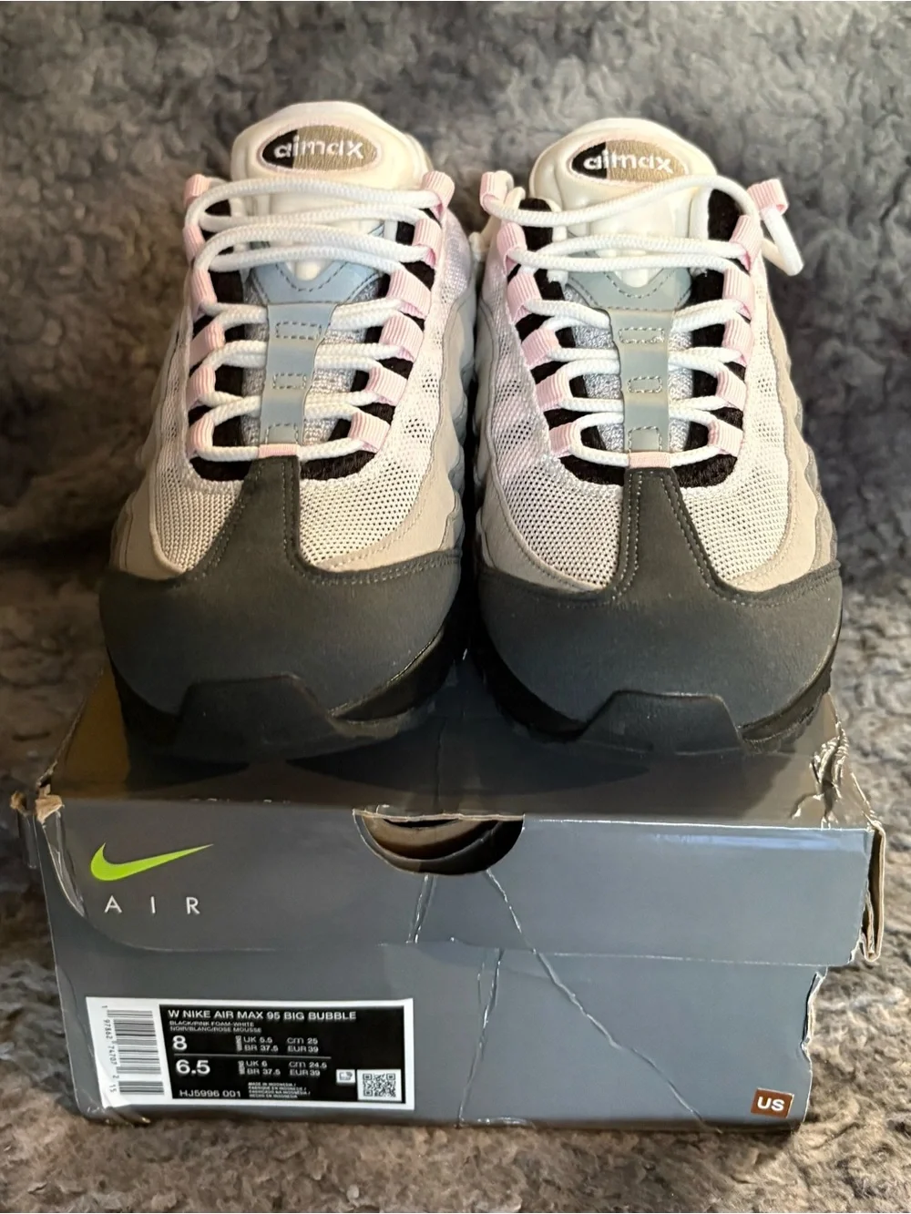 Nike Air Max 95 Big Bubble Pink Foam 2026 Women’s Size 8